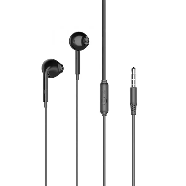 XO EP28 Handsfree με Βύσμα 3.5mm Μάυρα